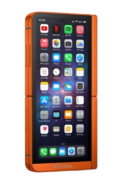 wPhone Elite Pro Max triple-screen smartphone